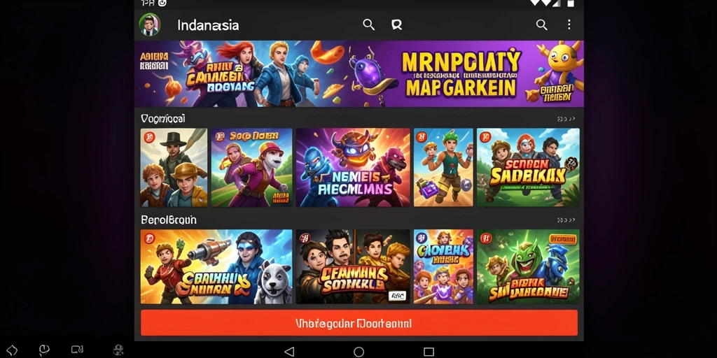Pemandangan indah dari lokasi eksotis dalam game.