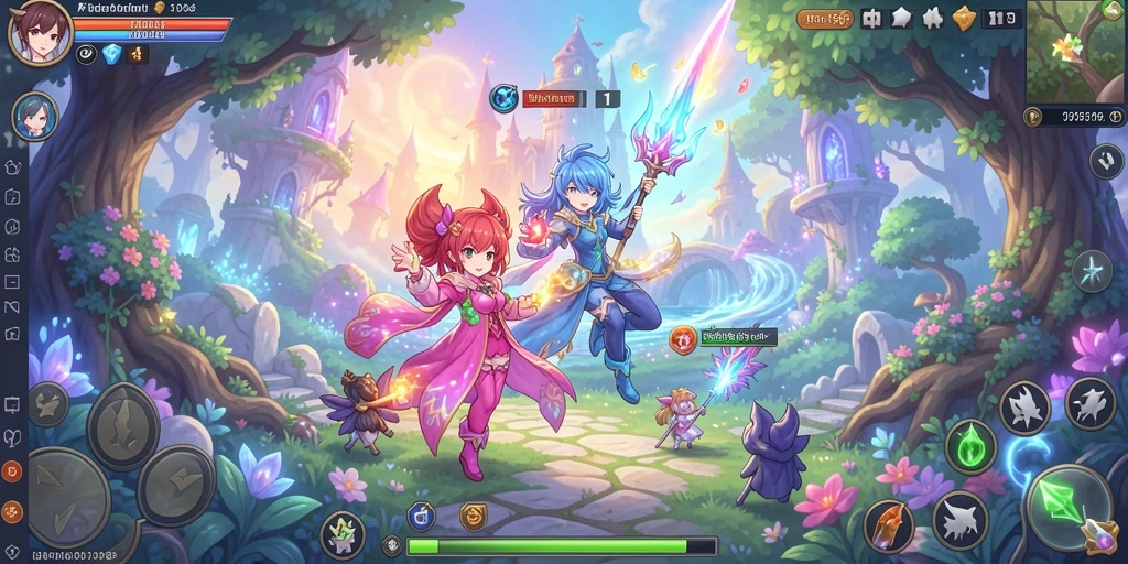 Screenshot menampilkan berbagai level seru yang bisa dimainkan.